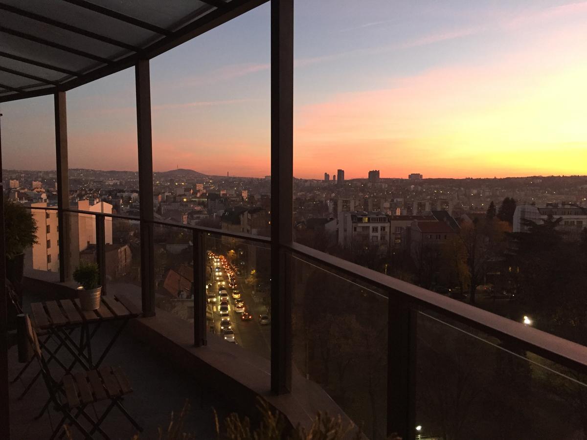 Appartamento Exclusive Penthouse In Central Belgrado Esterno foto