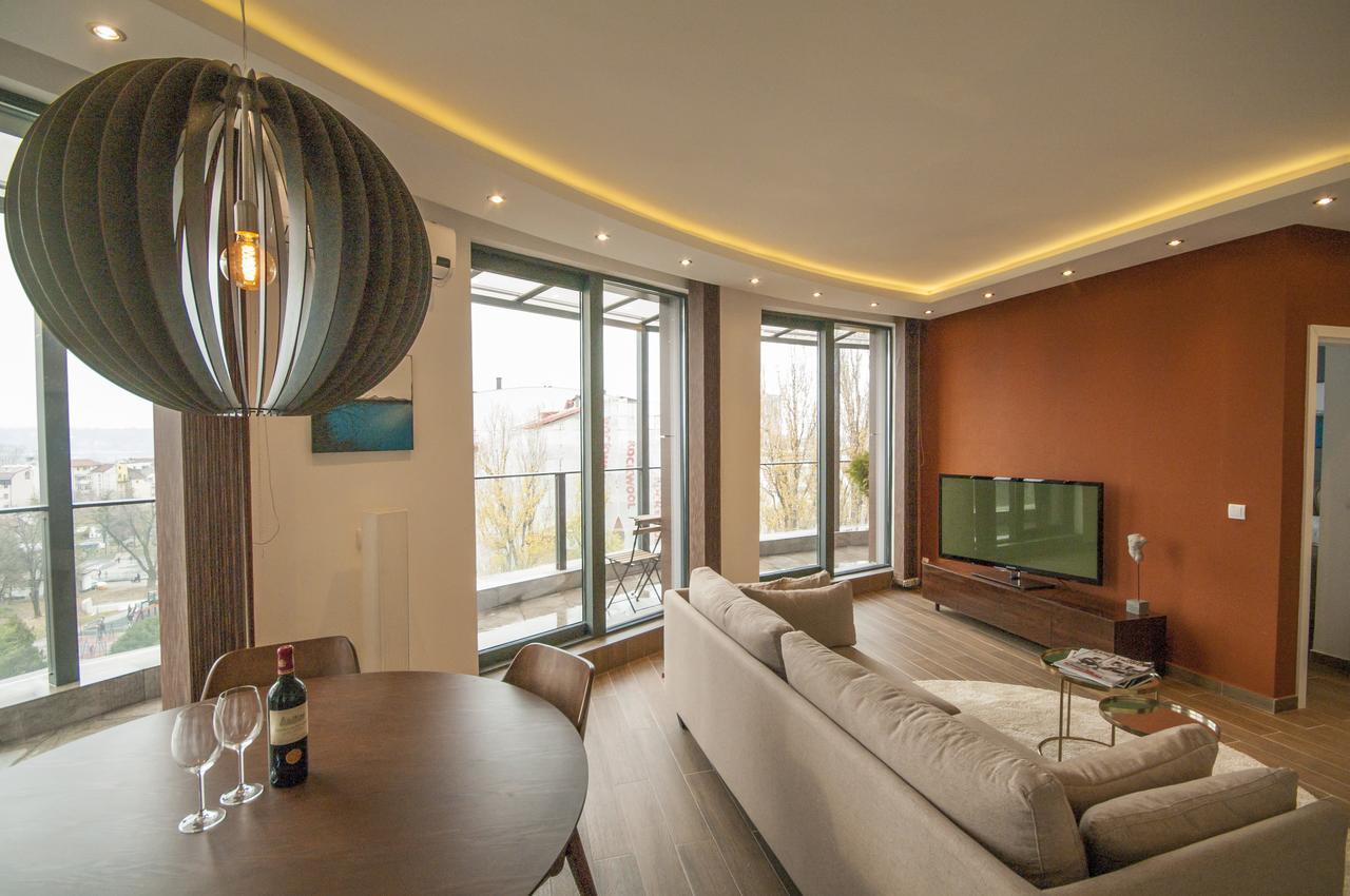 Appartamento Exclusive Penthouse In Central Belgrado Esterno foto